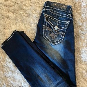 Rock Revival Heather Skinny Jeans Size 30